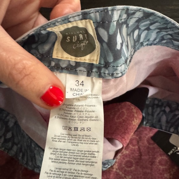 Rip Curl Board Shorts Size 34 NWT - Picture 4 of 4